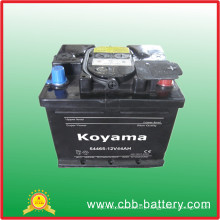 DIN44-12V44ah Dry Cell Automotive Car Battery Manufacture DIN Type Maintenance Free Battery for European Car